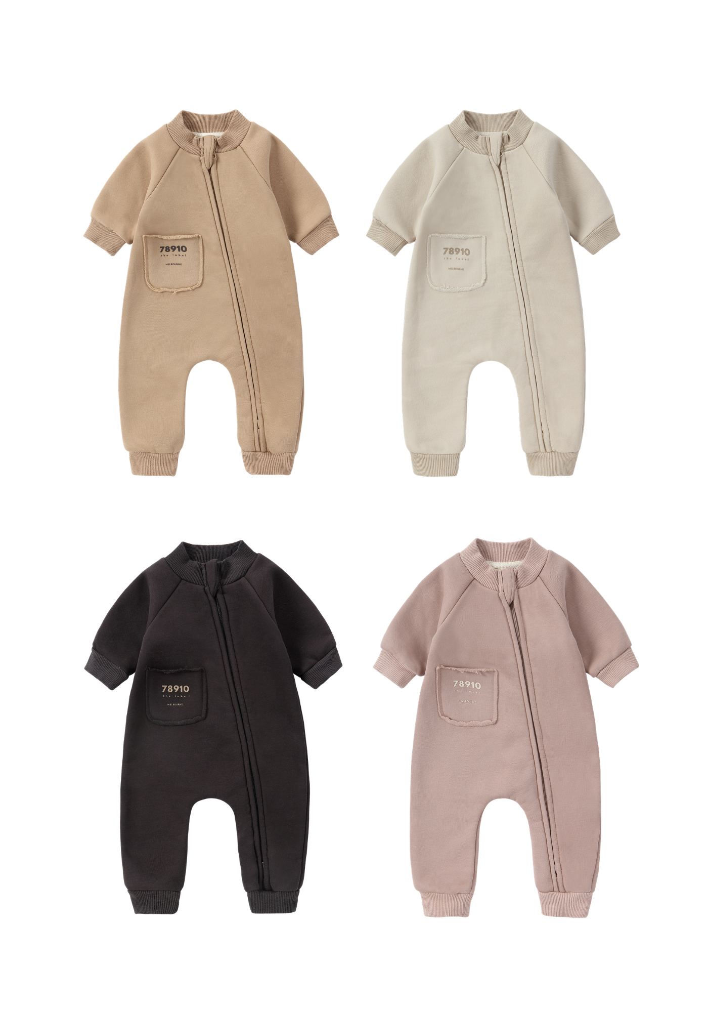 Baby Fleece Relaxed Zip Overall
