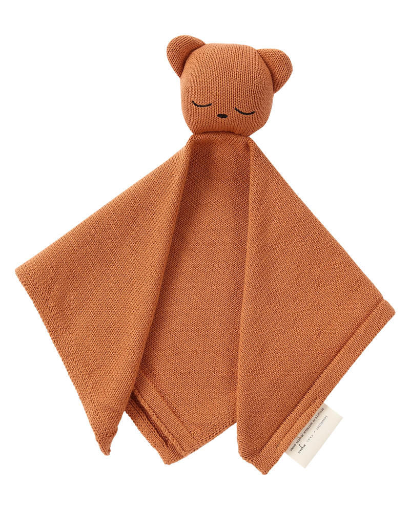 Knit Cuddle Blanket. TEDDY Sunkissed SUSUKOSHI™ ススコシ