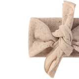 Headband. Beige Speckled