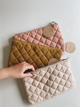 Quilted Pouch. Husk