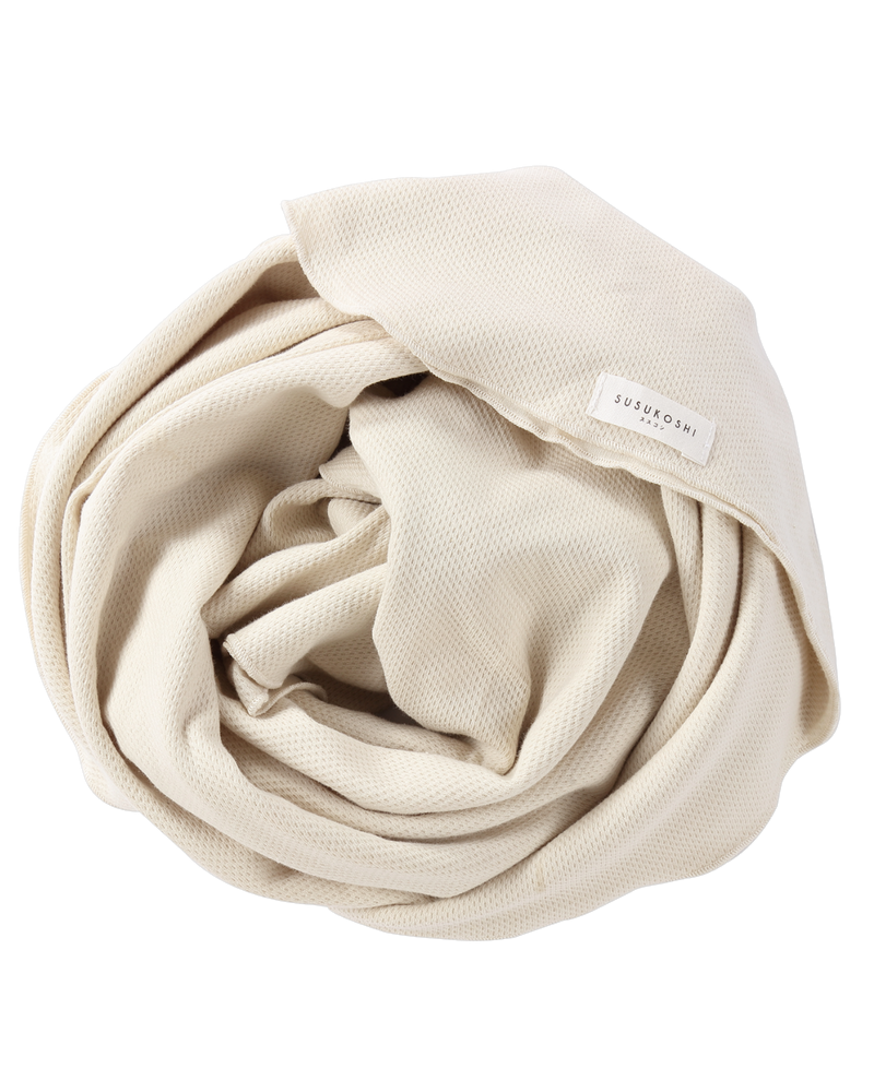 ORGANIC Swaddle Blanket. Powder (Pointelle) SUSUKOSHI™ ススコシ