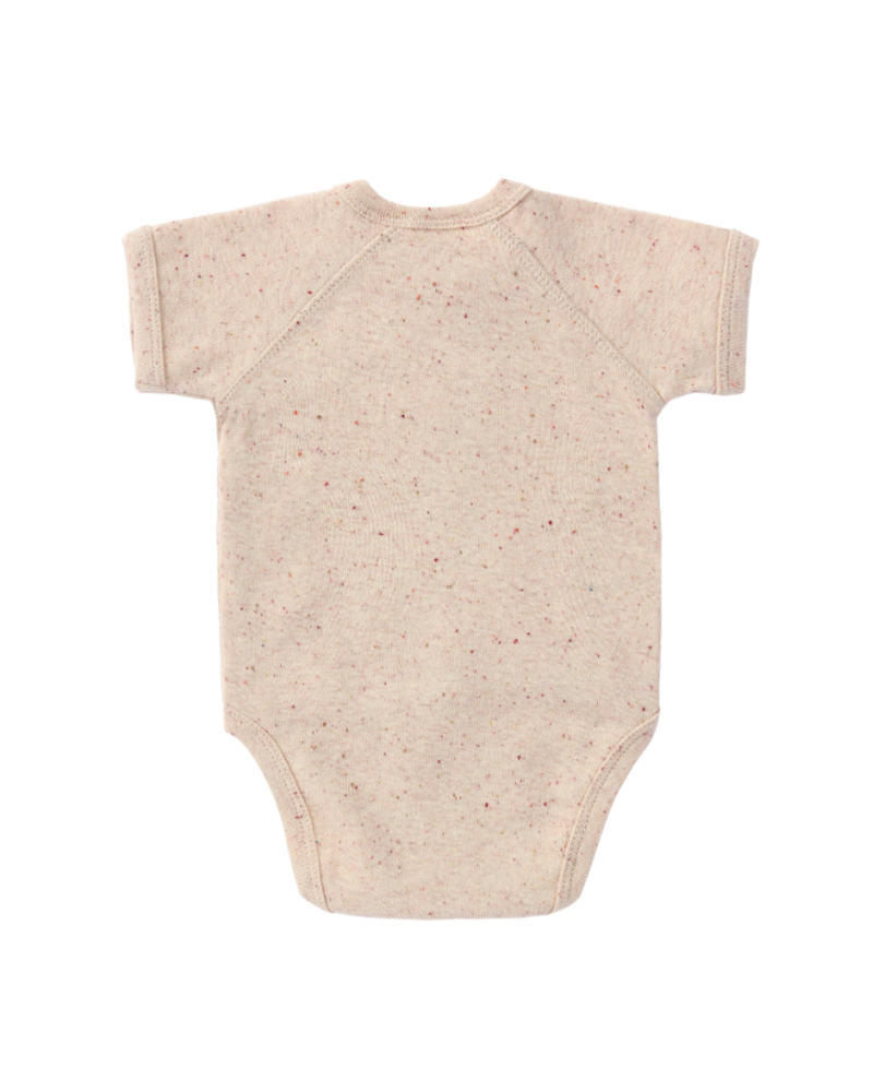 Kimono Suit. S/S Beige Speckled