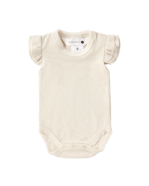 Flutter Suit. Powder (pointelle)